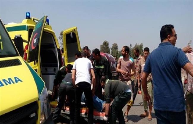 مصرع وإصابة 7 أشخاص فى حادث تصادم على الطريق الزراعى بالبحيرة