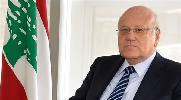 ميقاتي:لبنان تسعى لوقف التصعيد واستتباب الأمن والاستقرار