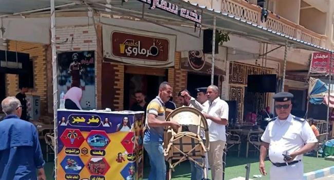 حملة مكبرة بمطروح لرفع الاشغالات 