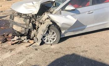   مصرع شخص وإصابة 3 آخرين إثر حادث اصطدام سيارة بالرصيف فى الفيوم