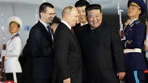 انطلاق القمة بين بوتين وزعيم كوريا الشمالية في بيونج يانج