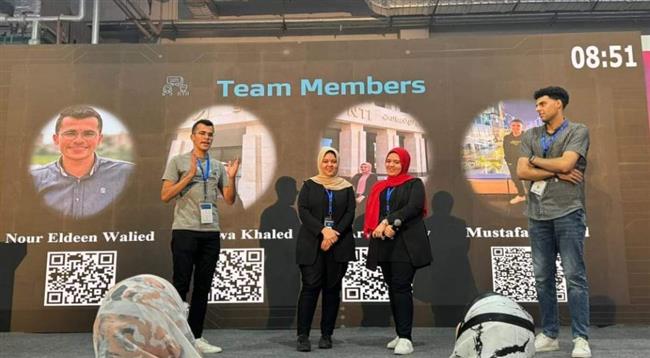 " حاسبات بنها " تتأهل للمرحلة النهائية فى هاكثون "WE Innovate"