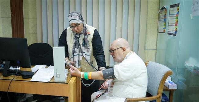 الصحة: تقديم خدمات الكشف والعلاج لـ18 ألف و726 حاجا مصريا 