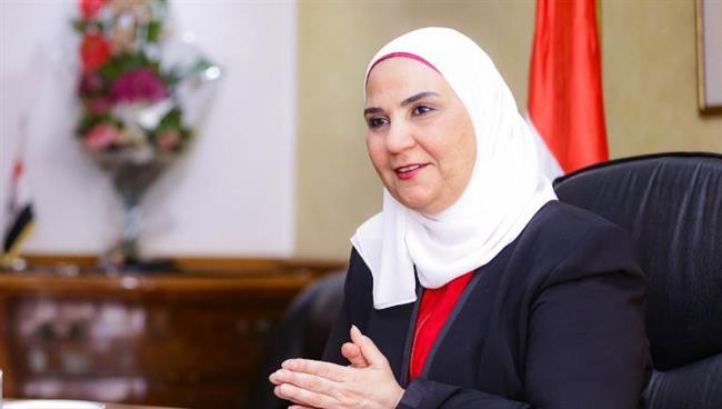 وزيرة التضامن تناقش مع ممثل "الأمم المتحدة" دعم الفلسطينيين والسودانيين فى مصر