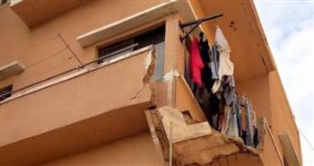 إصابة 4 سيدات إثر سقوط شرفة منزل عليهن فى القاهرة
