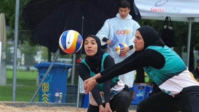 منتخب سيدات الطائرة الشاطئية يتخطى موريشيوس ويتأهل لنصف نهائي البطولة الإفريقية