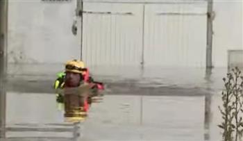   الفيضانات تجتاح فرنسا وإخلاء 30 منزلا من السكان.. فيديو