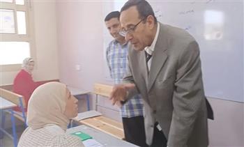   محافظ شمال سيناء يتفقد لجان امتحانات الثانوية العامة بـ العريش