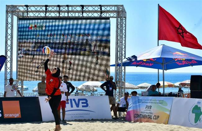 منتخب سيدات الطائرة الشاطئية يفوز على المغرب ويتأهل لنهائي البطولة الإفريقية