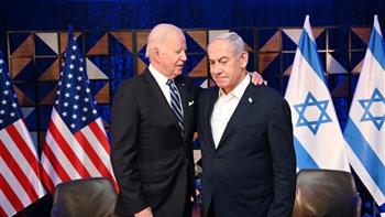   "نتنياهو" يجدد انتقاد إدارة "بايدن" على تأخرها بإرسال الأسلحة لـ إسرائيل