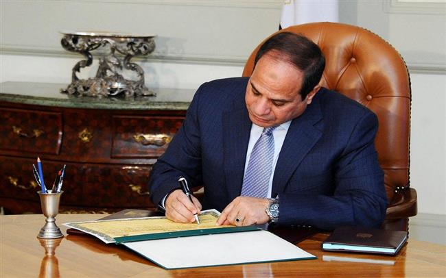 الرئيس السيسي يوقع قوانين بربط حساب ختامي موازنة عدد من الهيئات والصناديق