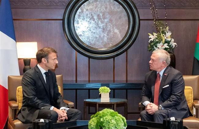 "الإليزية": "ماكرون" وملك الأردن يؤكدان ضرورة التوصل إلى وقف فوري لإطلاق النار في غزة