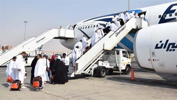 مصر للطيران تسير اليوم 24 رحلة جوية لنقل الحجاج من الأراضي المقدسة