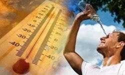 "الأرصاد": البلاد تشهد ارتفاعا فى الحرارة بمعدل ثلاث درجات