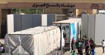   مصدر: الأجهزة المصرية نسقت مع الأمم المتحدة لدخول 2272 شاحنة لـ غزة