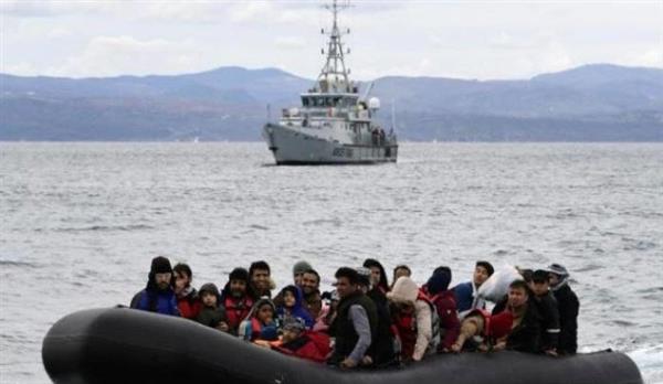 اليونان: انقاذ 77 مهاجرا من على متن يخت شراعي قبالة بحر إيجه