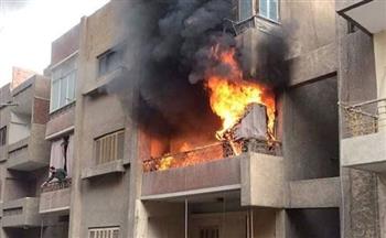   إخماد حريق داخل شقة سكنية فى المنيب دون إصابات