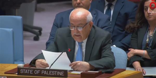 مندوب فلسطين بمجلس الأمن: أعداد وفيات الفلسطينيين بسجون الاحتلال 4 أضعاف "جوانتانامو"