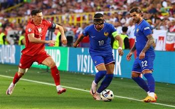   فرنسا تتعادل مع بولندا 1-1 وتتأهل لدور الـ 16 لليورو كوصيف للمجموعة الرابعة