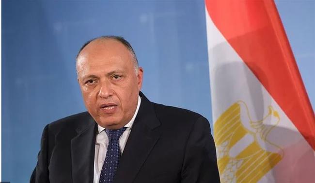 شكري يؤكد رفض مصر لسيطرة إسرائيل عسكريا على معبر رفح من الجانب الفلسطيني