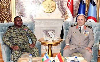   الفريق أسامة عسكر يلتقي رئيس أركان القوات المسلحة لجمهورية أفريقيا الوسطى