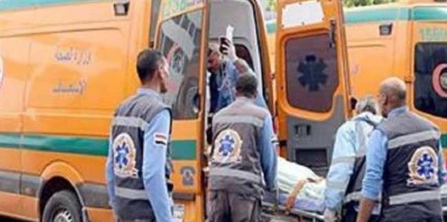 إصابة 7 أشخاص في حادث انقلاب سيارة أجرة بالطريق الزراعي بأسوان