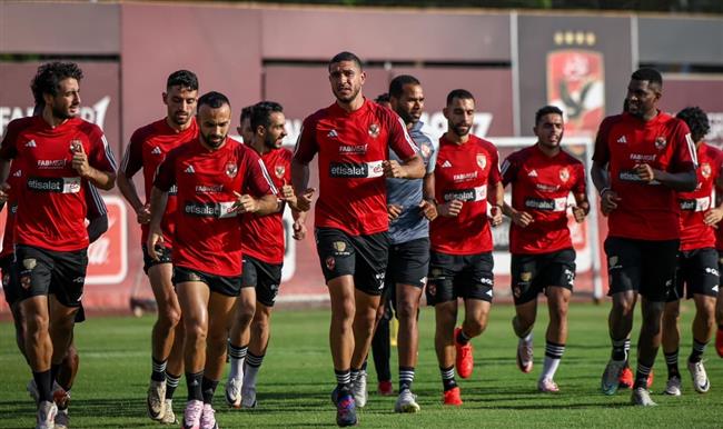 الدوري المصري .. الأهلي يختتم استعداداته لمباراة فاركو