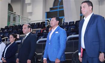   وزير الرياضة يفتتح بطولة كأس الفراعنة للجمباز الإيقاعي بالقاهرة
