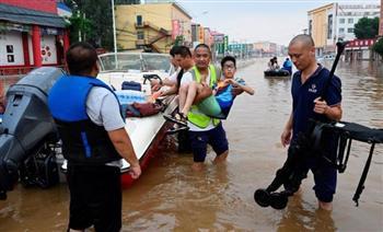 الصين : لا تقارير عن تفشي أمراض معدية أو طوارئ صحية عامة في مناطق الفيضانات