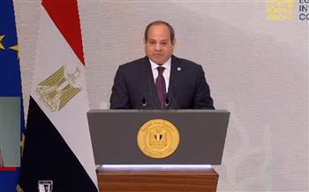   الرئيس السيسي: مؤتمر الاستثمار المصري ـ الأوروبي اليوم هو رسالة ثقة ودعم من المفوضية للاقتصاد المصري