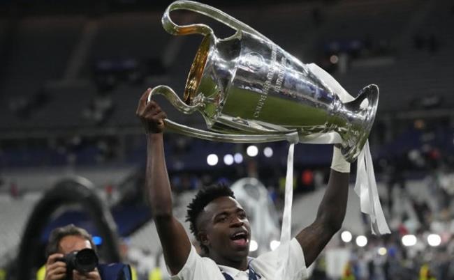 فينسيوس جونيور يحصد جائزة أفضل لاعب في دوري أبطال أوروبا