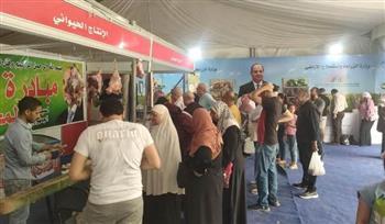 اللحمة بـ 250 جنيه.. أسعار السلع في معرض "خير مزارعنا لأهالينا"
