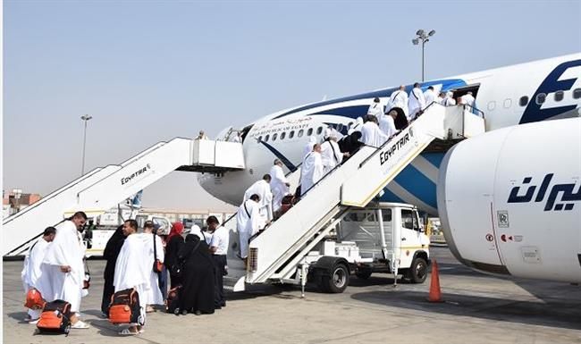 اليوم.. "مصر للطيران" تسير 23 رحلة لنقل حجاج بيت الله الحرام