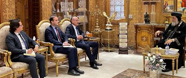 سفير تركيا يلتقي قداسة البابا تواضروس