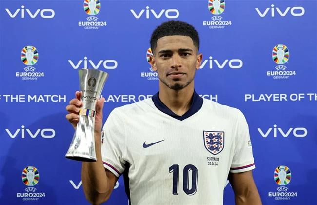 يورو 2024.. جود بيلينجهام أفضل لاعب في مباراة إنجلترا وسلوفاكيا