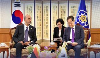 رئيس وزراء كوريا الجنوبية: سندعم ليبيا في مجلس الأمن لتحقيق الاستقرار