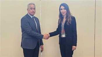 شحاتة يلتقي وزيرة عمل فلسطين لبحث تعزيز التعاون 