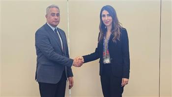 شحاتة يلتقي وزيرة عمل فلسطين لبحث تعزيز التعاون