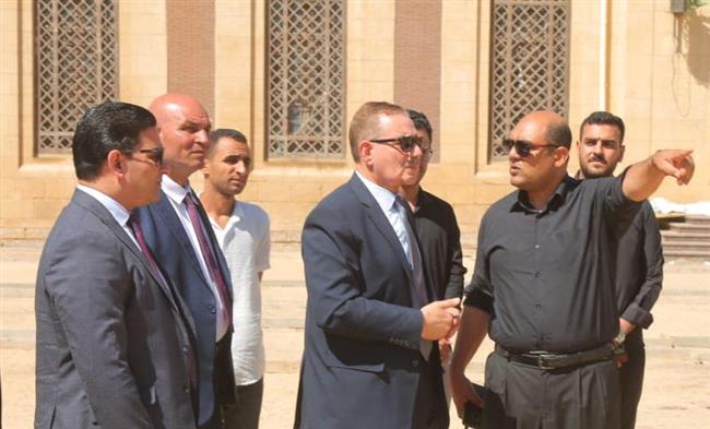 تطوير ساحة ميدان المسجد الإبراهيمي بدسوق بتكلفة 6 ملايين جنيه