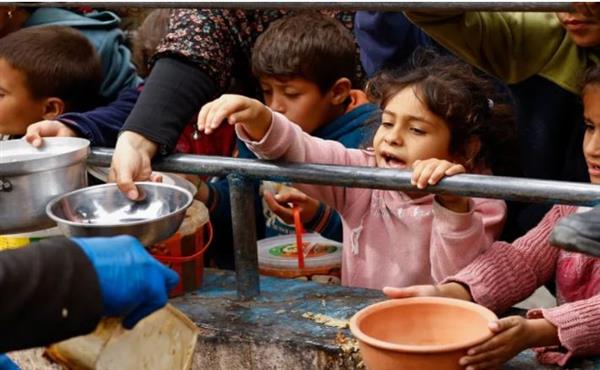 اليونيسيف : 90% من أطفال في غزة يعانون من فقر غذائي حاد