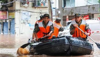 الصين : 37 نهرا صغيرا ومتوسط الحجم تشهد فيضانات تجاوزت علامات التحذير