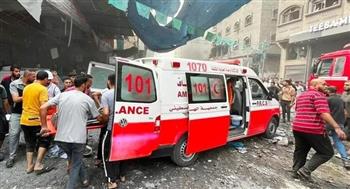   "الهلال الأحمر الفلسطينى" تستغيث: الوضع كارثى والمستشفيات تعيد استخدام الأدوات