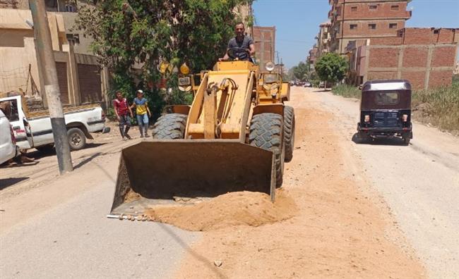 محافظ الشرقية: تطوير شوارع مدينة أبو كبير بتكلفة تتجاوز 18 مليون جنيه