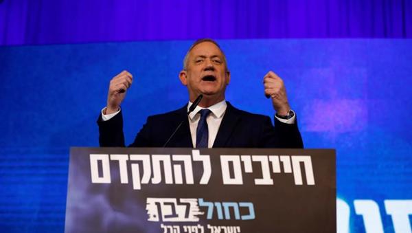 42% من الإسرائيليين يفضلون جانتس علي نتنياهو لرئاسة الحكومة