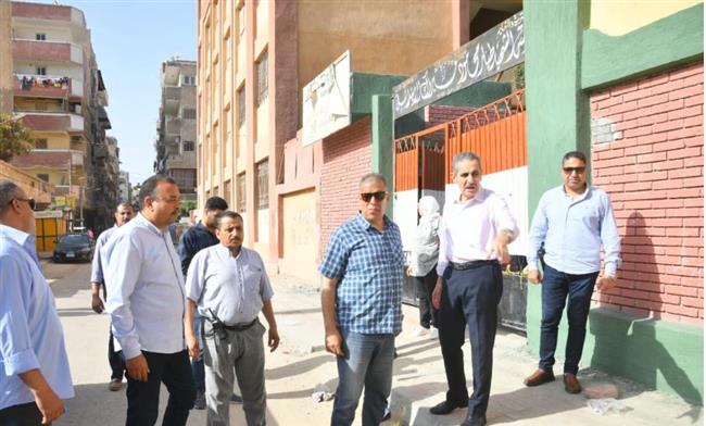 محافظ الغربية يتابع جاهزية المدارس لاستقبال امتحانات الثانوية العامة بكفر الزيات