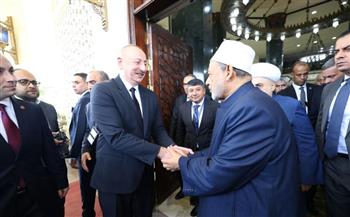   رئيس أذربيجان يدعو شيخ الأزهر لزيارة البلاد وحضور قمتي المناخ وقادة الأديان