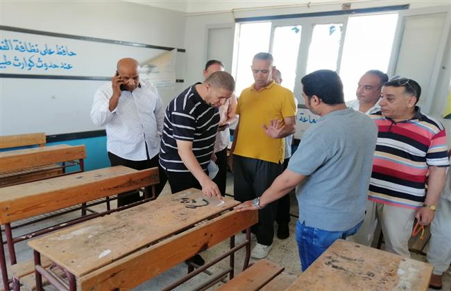 سكرتير عام البحيرة يواصل جولاته الميدانية للتأكد من جاهزية مقرات لجان الثانوية العامة
