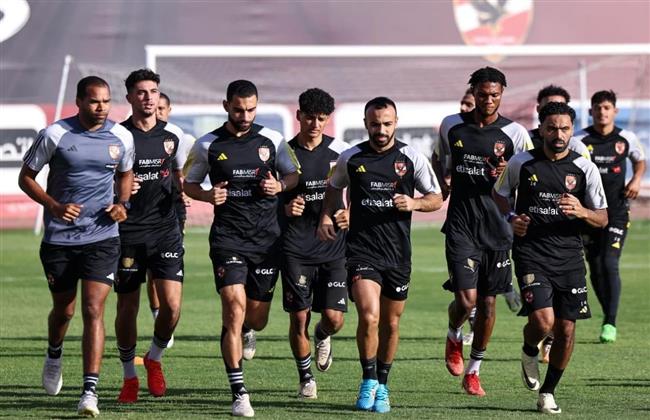 الدوري المصري .. الأهلي يواصل تدريباته استعدادًا لمواجهة فاركو