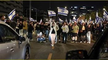 لقطات حية من مظاهرات الإسرائيليين في تل أبيب رفضا لسياسات نتنياهو