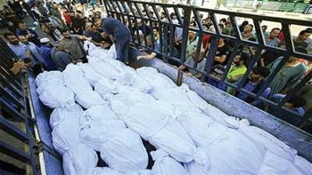220 شهيدا حصيلة ارتفاع عدد ضحايا القصف الإسرائيلي على مخيم النصيرات بغزة